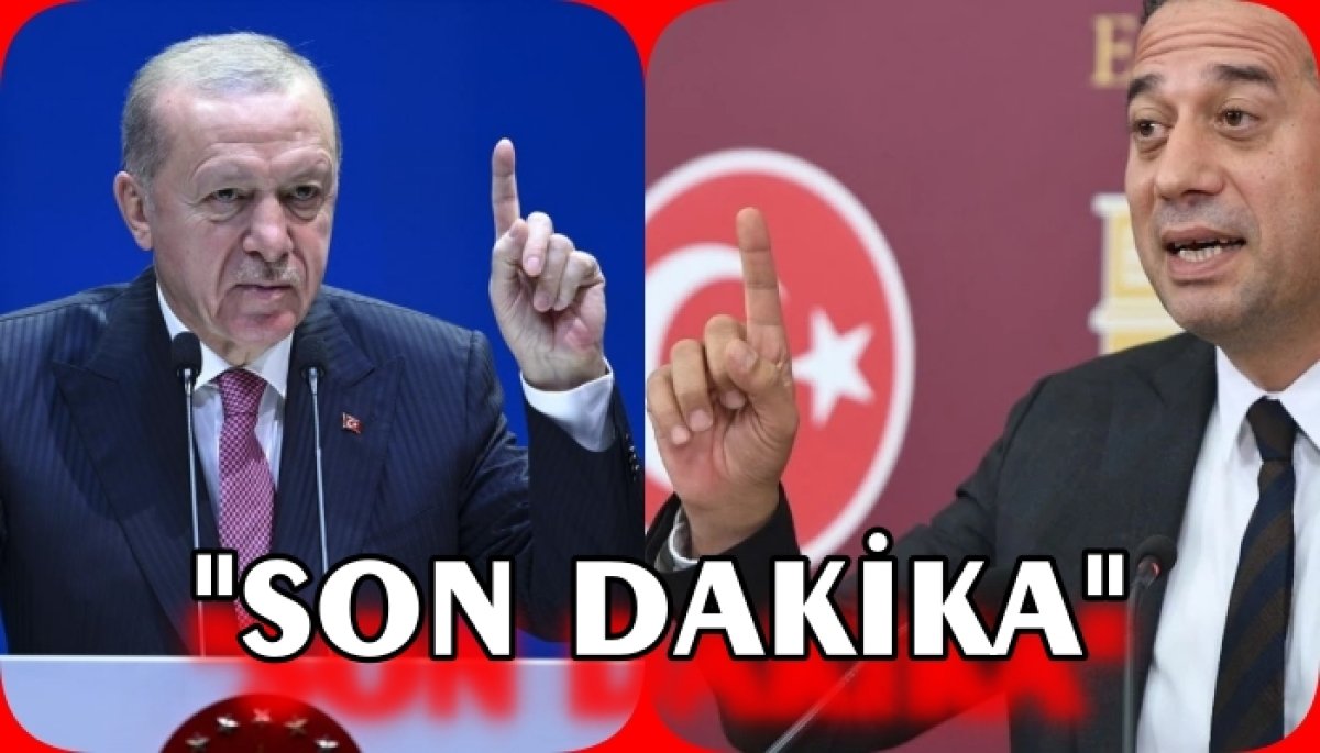 SON DAKİKA...SON DAKİKA...SON DAKİKA 