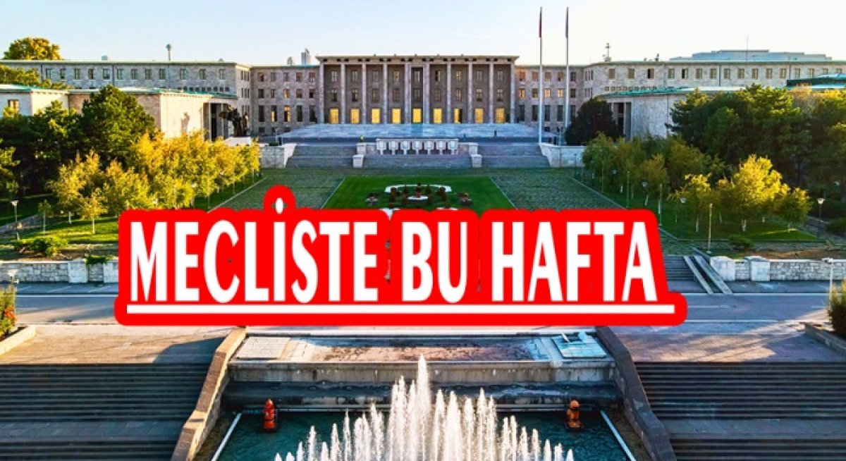 TBMM'DE BU HAFTA