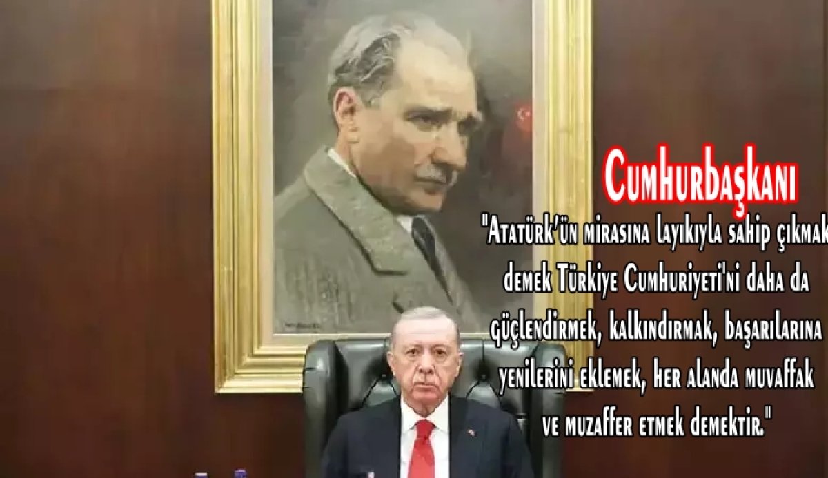 Cumhurbaşkanı Erdoğan