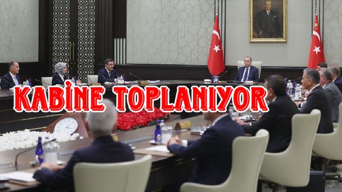 Cumhurbaşkanlığı Kabinesi  Toplanıyor