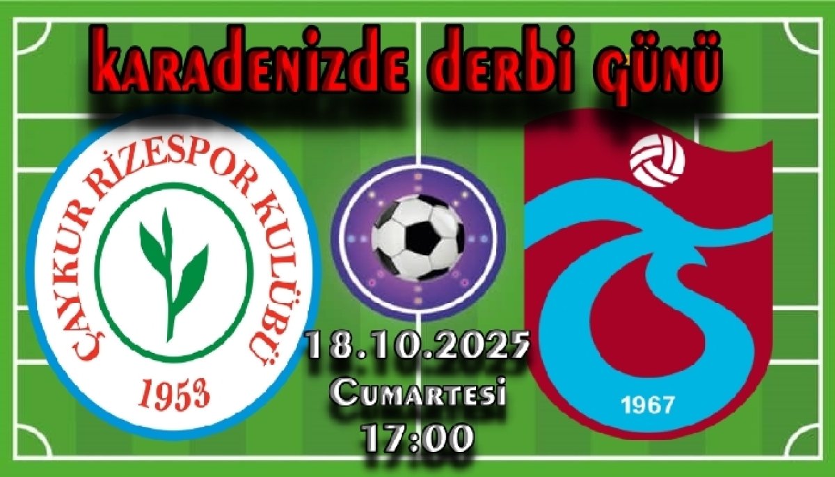 Rize’de Derbi Günü 
