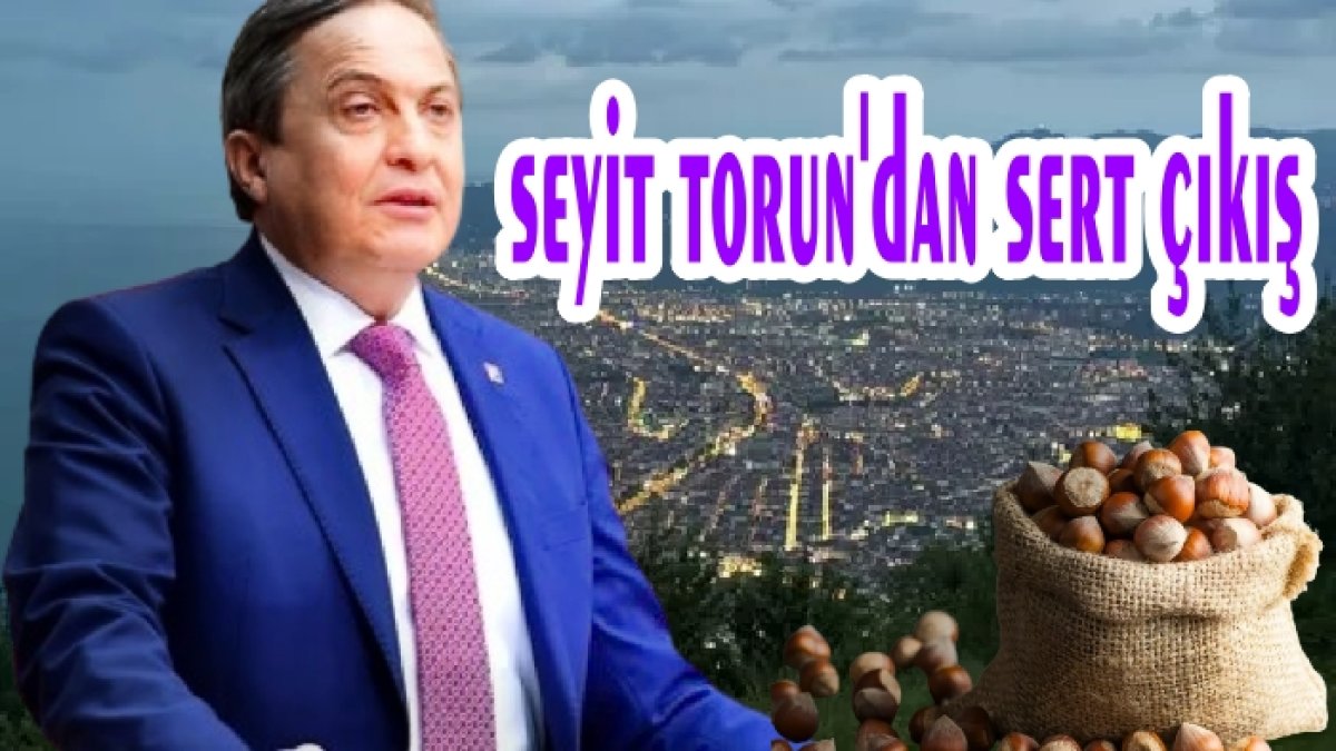 SEYİT TORUN :  "Amaç Panik Yaratıp Üreticiyi Düşük Fiyata Satışa Zorlamak"