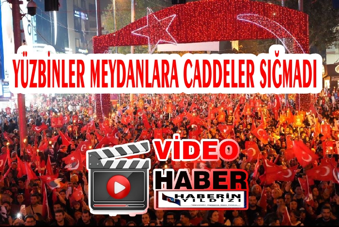 CUMHURİYET COŞKUSU TAVAN YAPTI